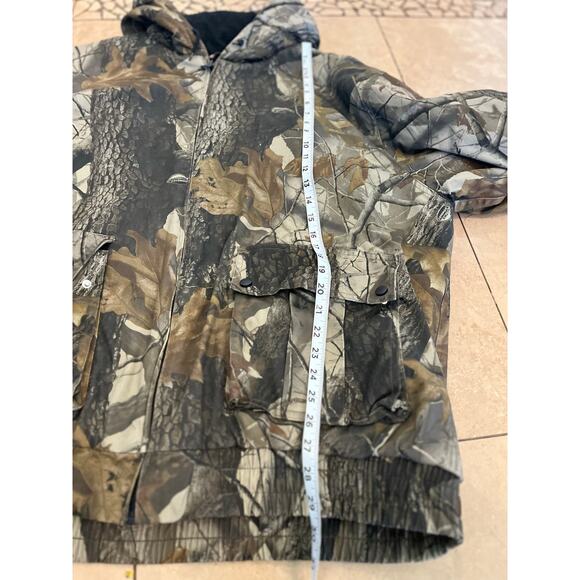 Outfitters Ridge Realtree Camo Hunting Bomber Jacket Men 2XL Outdoor Hiking Zip - Picture 5 of 9